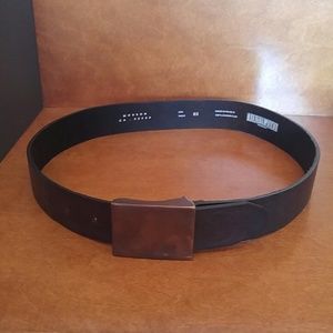 Copper and leather Gaultier Jean's unisex belt